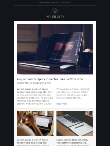 Newsletter-Vorlage