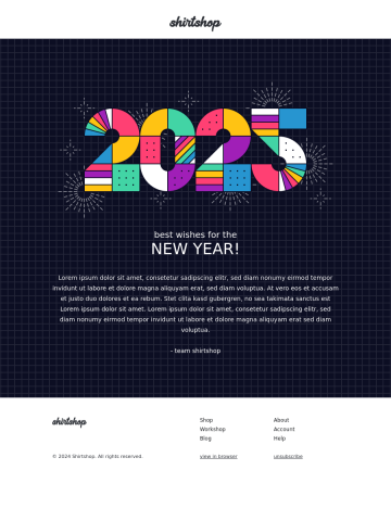 Newsletter-Vorlage