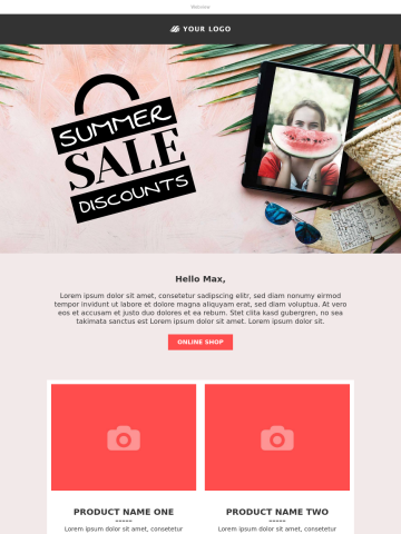 Newsletter-Vorlage