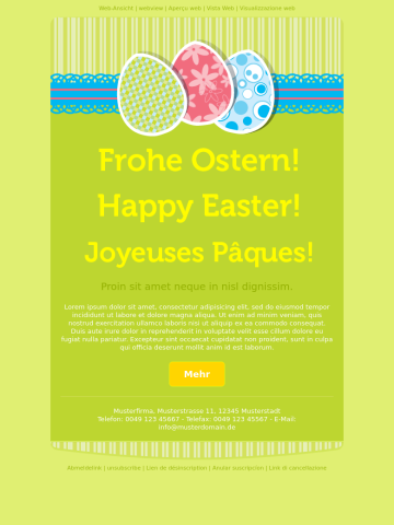 Newsletter-Vorlage