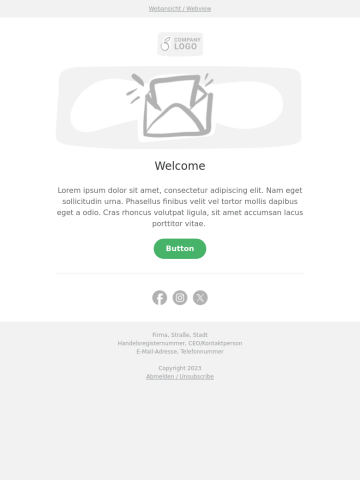 Newsletter-Vorlage