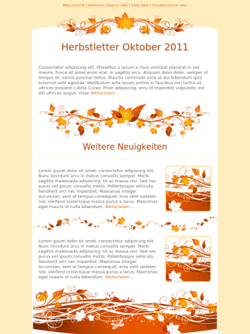 Newsletter-Vorlage