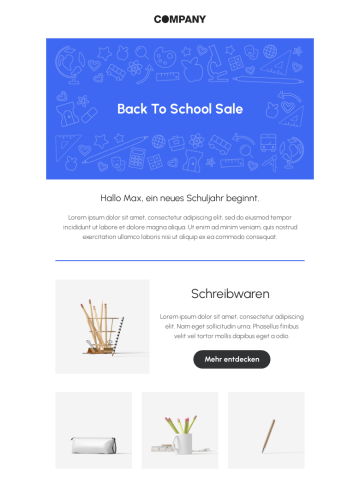 Newsletter-Vorlage