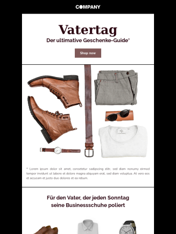 Newsletter-Vorlage