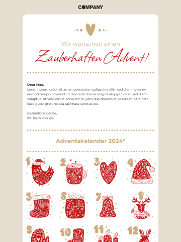 Newsletter-Vorlage