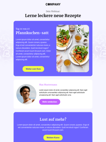 Newsletter-Vorlage