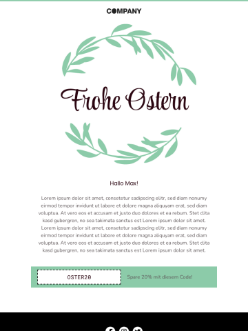 Newsletter-Vorlage