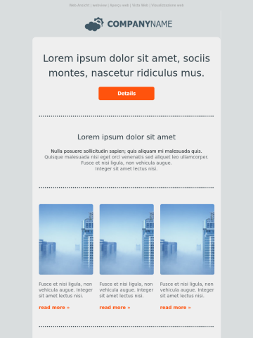 Newsletter-Vorlage