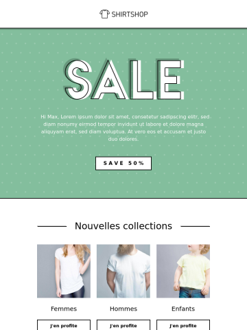 Modèle de newsletter