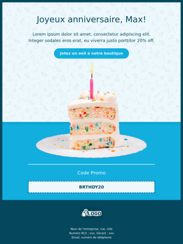 Modèle de newsletter