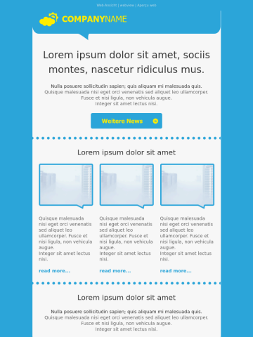 Newsletter-Vorlage
