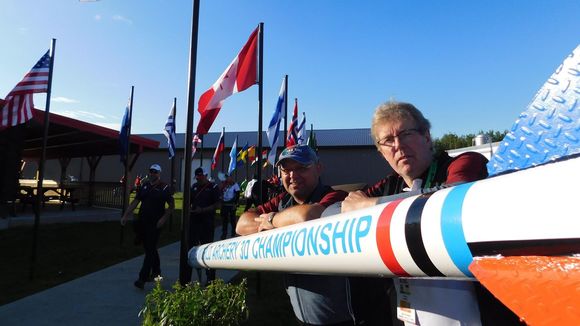  Foto: Peter Lange / Jens Asbach (links) und Michael Feuring in Lac la Biche. 
