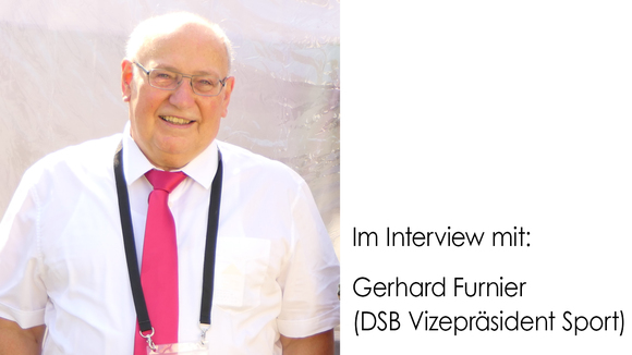  Foto: DSB / DSB-Vizepräsident Gerhard Furnier freut sich auf den 