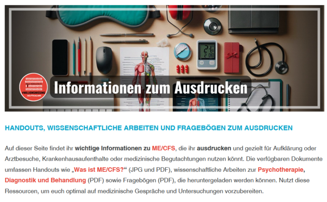 Informationen zu ME/CFS