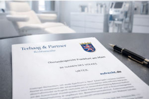 Ästhetische Medizin: OLG Frankfurt stoppt irreführende Arztbezeichnungen  Beitrag zu OLG Frankfurt: Die Bezeichnung „Arzt für ästhetische Medizin