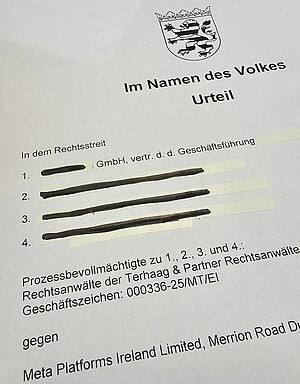 Rubrum vom Erfolg gegen Meta: LG Frankfurt verurteilt Plattform zur vollständigen Löschung eines Instagram-Fake-Accounts 