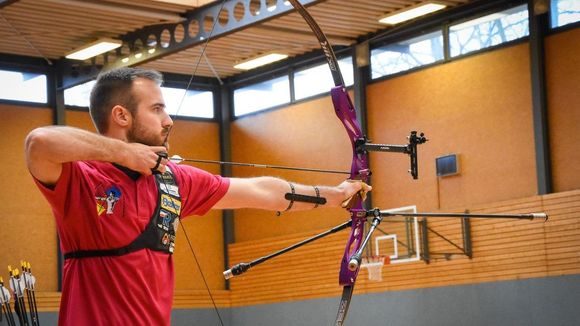  Foto: Eckhard Frerichs / Florian Kahllund war der treffsicherste Schütze aller Bundesliga-Athleten in der Vorrunde. 