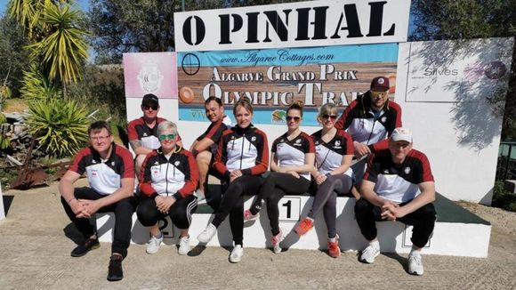Foto: DSB/ Nach dem Trainingslager in Portugal startet das Trap-Team bestens vorbereitet in die Weltcup-Saison. 