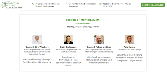  Long Covid & Post Vac Kongress