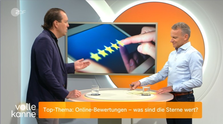 RA Terhaag gemeinsam mit Florian Weiss bei Volle Kanne