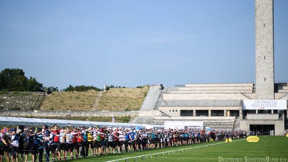  Foto: DSB / Ein tolles Bild vor toller Kulisse. 