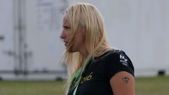  Foto: DSB / Rio 2016 auf dem Shirt, Tokio 2020 im Blick: Sabrina Steffens. 