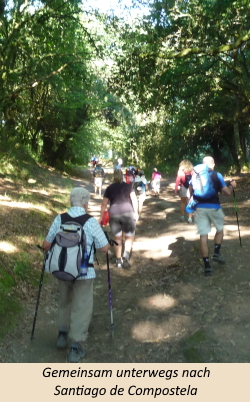 Gemeinsam unterwegs nach Santiago de Compostela