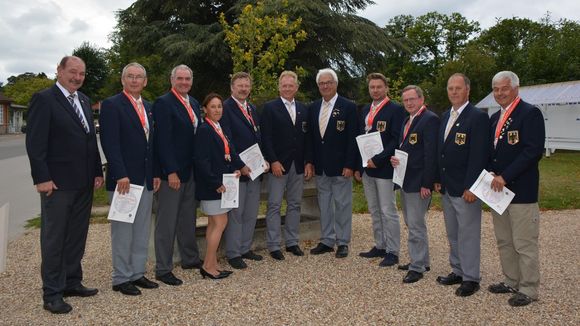  Foto: DSB / Das erfolgreiche DSB-Team in Bisley. 