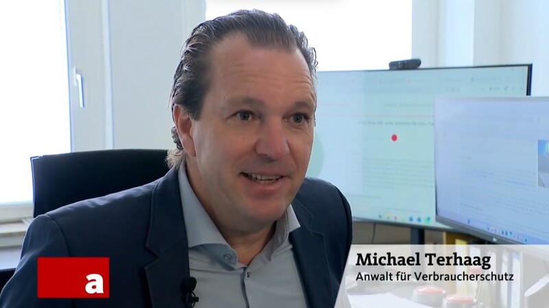RA Terhaag bei WDR aktuell