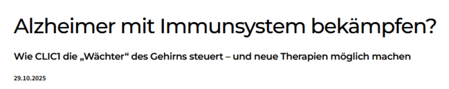 Alzheimer mit Immunsystem bekämpfen?