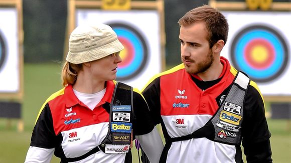  Foto: Eckhard Frerichs / Lisa Unruh und Florian Kahllund wollen bei der WM gemeinsam erfolgreich sein. 