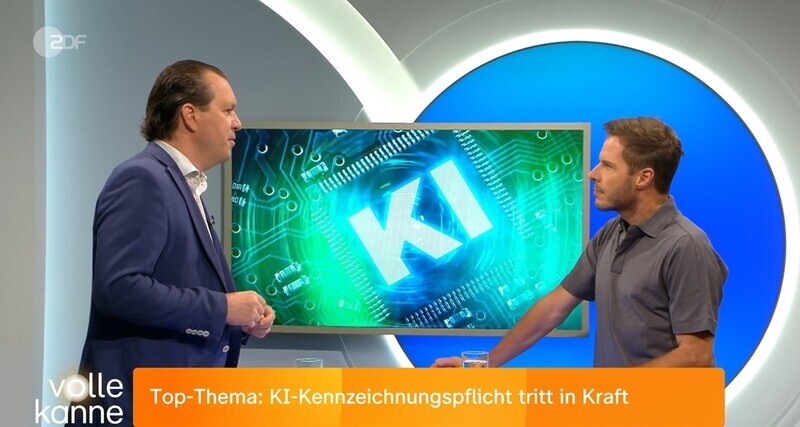 RA Terhaag gemeinsam mit Florian Weiss bei Volle Kanne