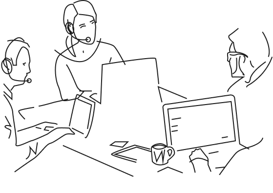 Illustration Einer f&uuml;r Alle