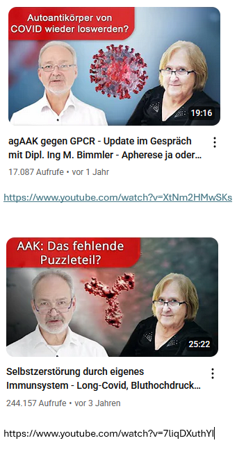 agonistische Autoantikörper gegen G-Protein gekoppelte Rezeptoren