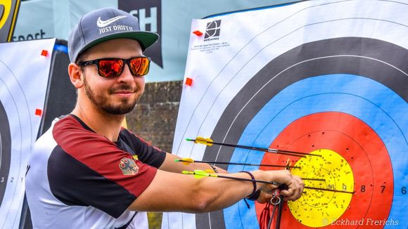  Foto: Eckhard Frerichs / Alle ins Gold! Maximilian Weckmüller will in Wiesbaden an seine Qualifikationsleistung anknüpfen. 