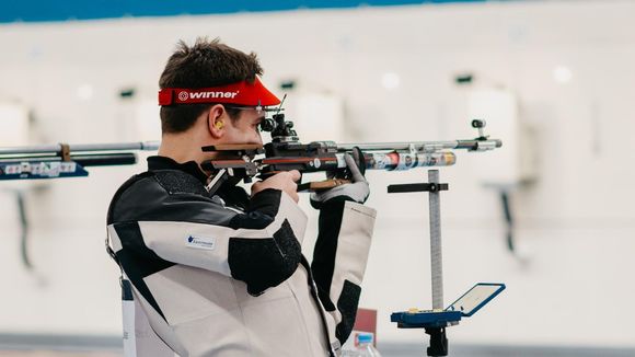  Foto: DSB / Bei Ringgleichheit fehlte Julian Justus ein Zehntel, um das Finale der besten Acht zu erreichen. 