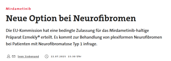 Neue Option bei Neurofibromen