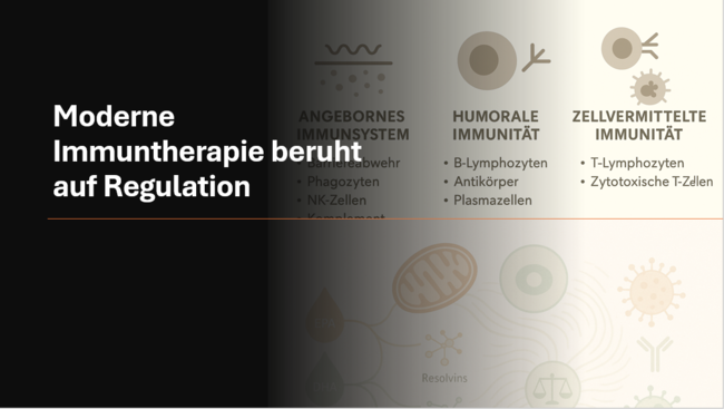 Vortrag Dr. Wiechert: Moderne Immuntherapie beruht auf Regulation