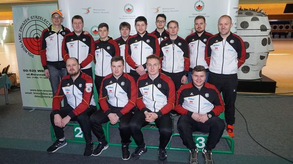  Foto: Grand Prix Jozef Zapedzki / Das deutsche Schnellfeuerpistolen-Team in Breslau. 