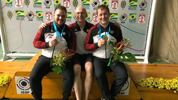  Foto: DSB / Das Trio Oliver Geis, Detlef Glenz und Christian Reitz wird beim Weltcup-Finale in China dabei sein. 